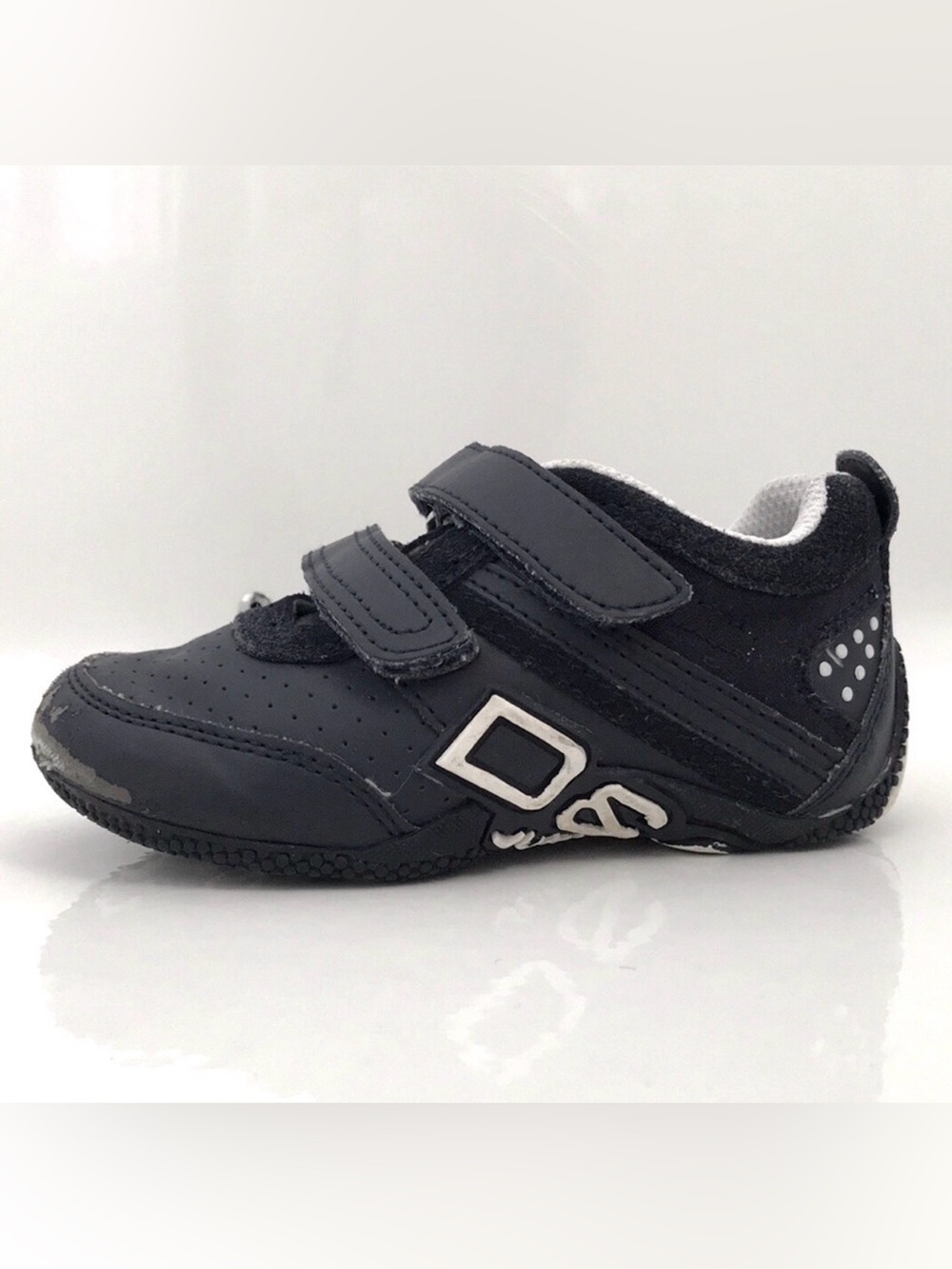D&G Junior Navy Sneakers Size 25